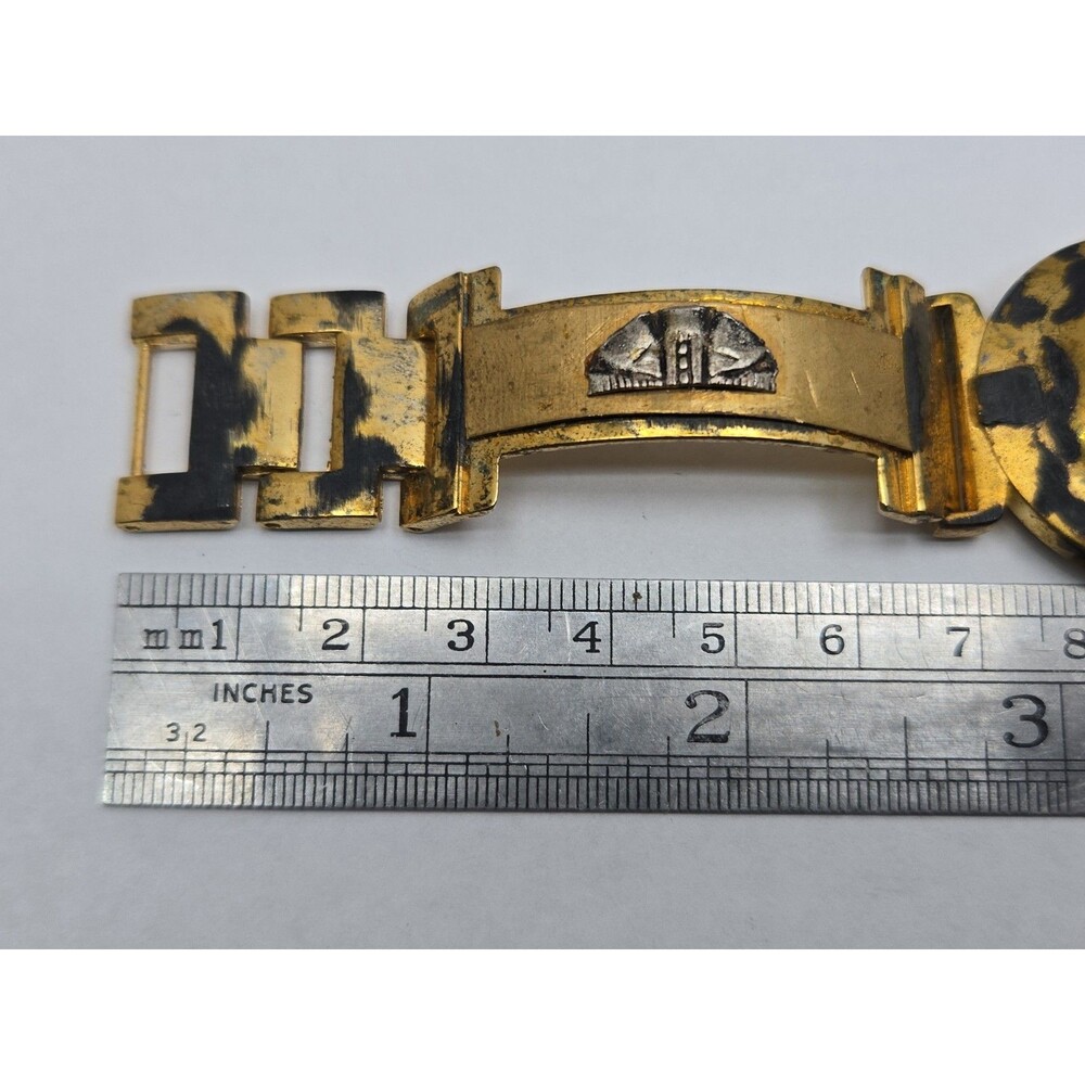 Vintage Robokid Robot Steampunk Grunge Tooled Futuristic Art Watch New Battery - Picture 10 of 13